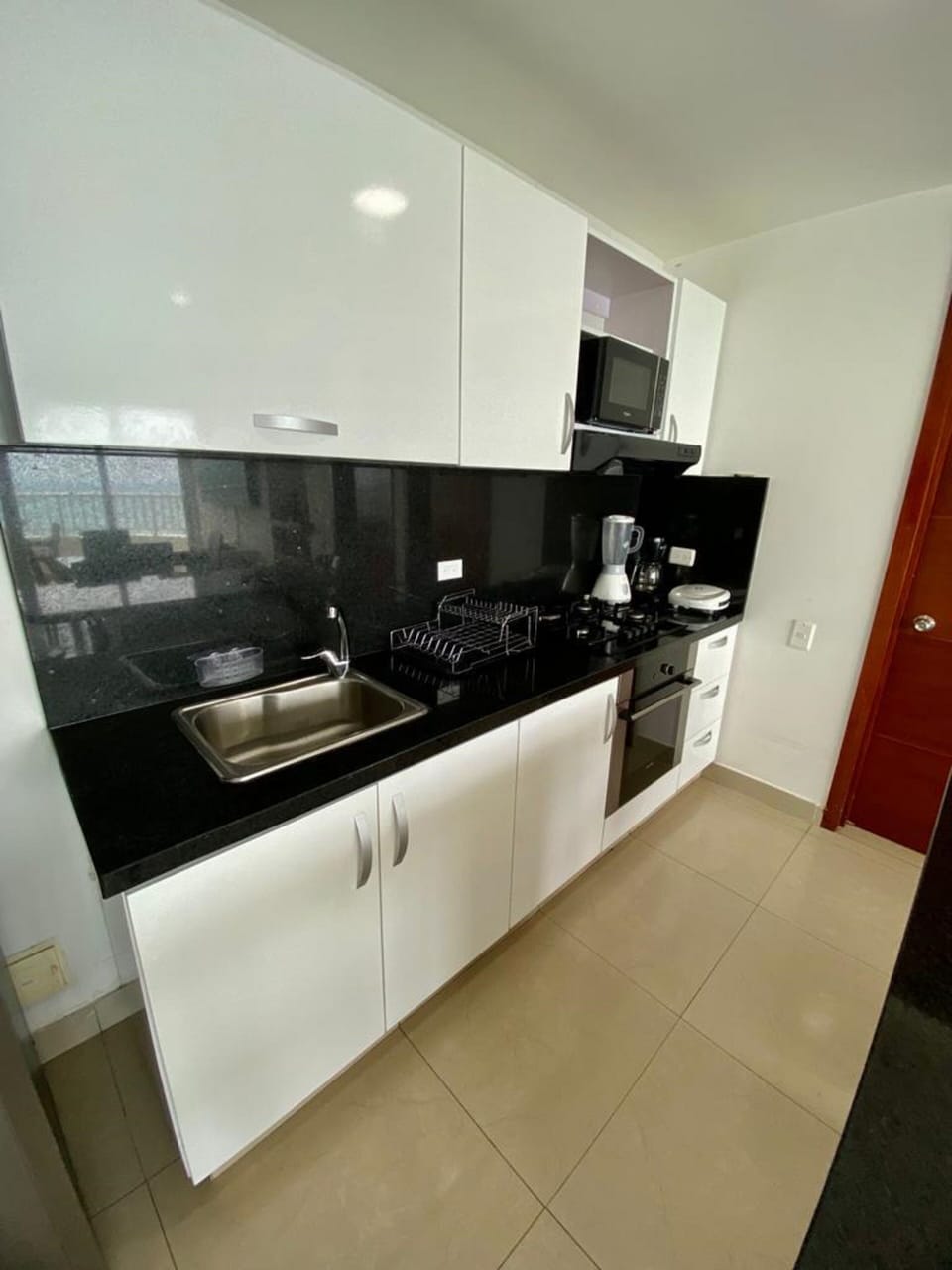 Standard Apartment | Private kitchen | Fridge, microwave, dishwasher, blender