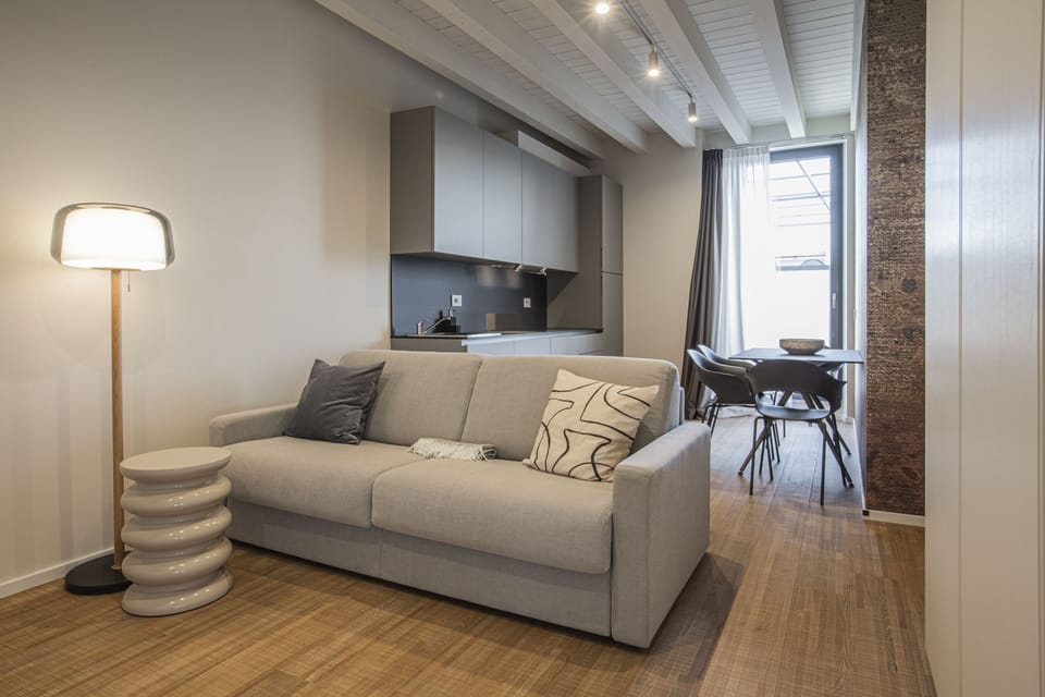 Superior Apartment | Living area | 32-inch flat-screen TV with digital channels, TV