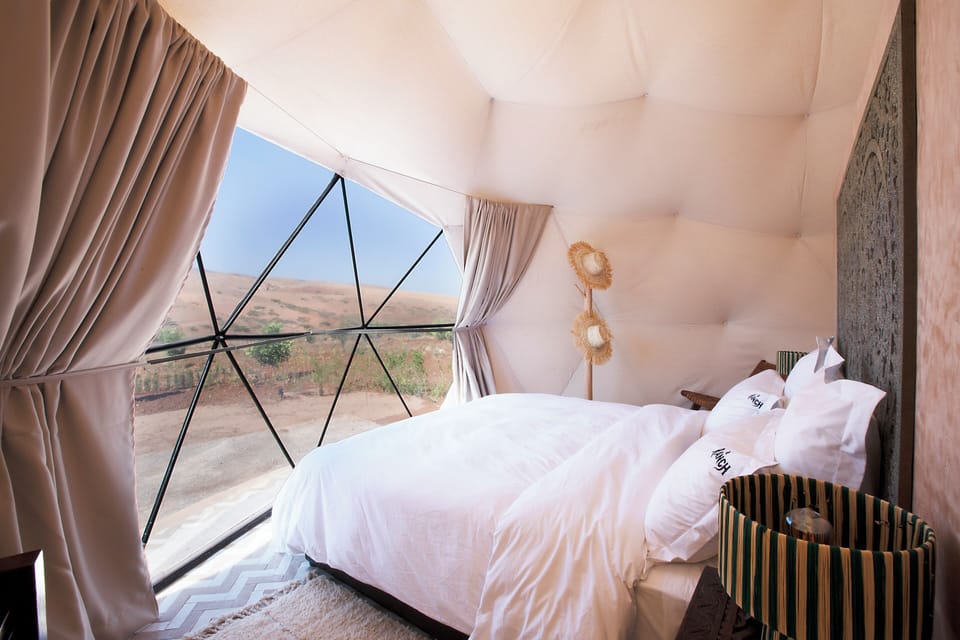 Standard Tent | Egyptian cotton sheets, premium bedding, down comforters, pillowtop beds