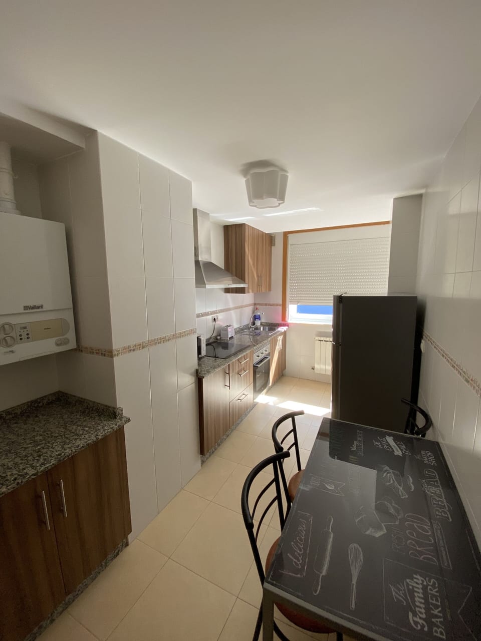 Family Apartment | Private kitchen | Fridge, microwave, oven