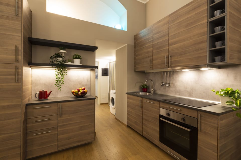 City Apartment | Private kitchen | Fridge, oven, stovetop, dishwasher