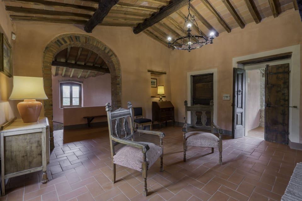 Villa | Living area | Fireplace, table tennis