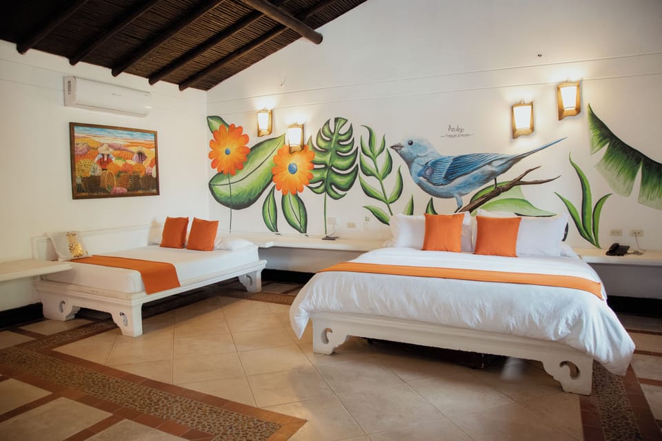 Premium Quadruple Room | Free WiFi, bed sheets