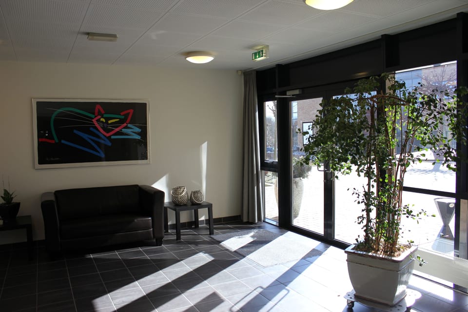 Interior entrance