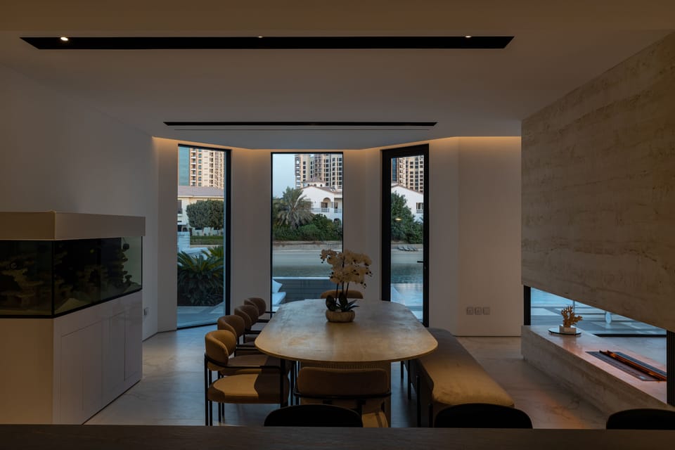 Exclusive Villa, 5 Bedrooms, Private Pool, Beachfront | Dining room
