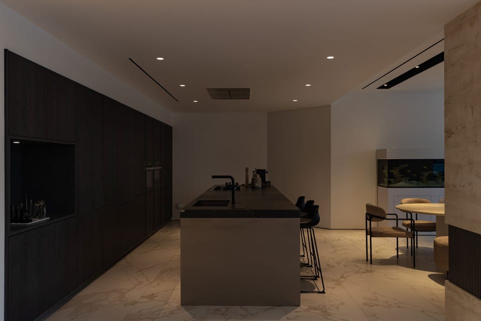Exclusive Villa, 5 Bedrooms, Private Pool, Beachfront | Private kitchen | Full-size fridge, microwave, oven, stovetop