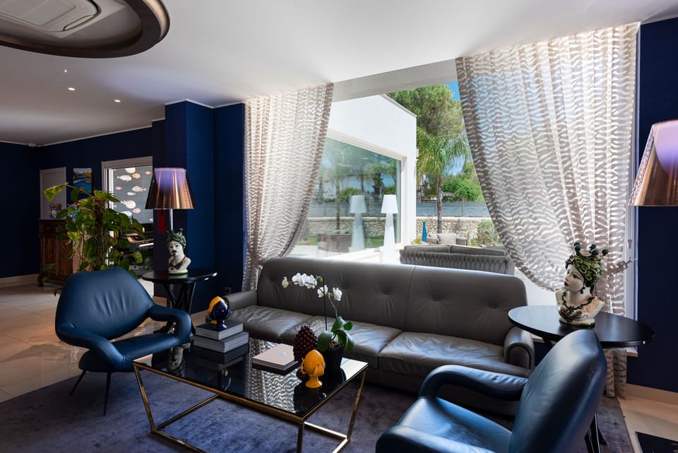 Lobby sitting area