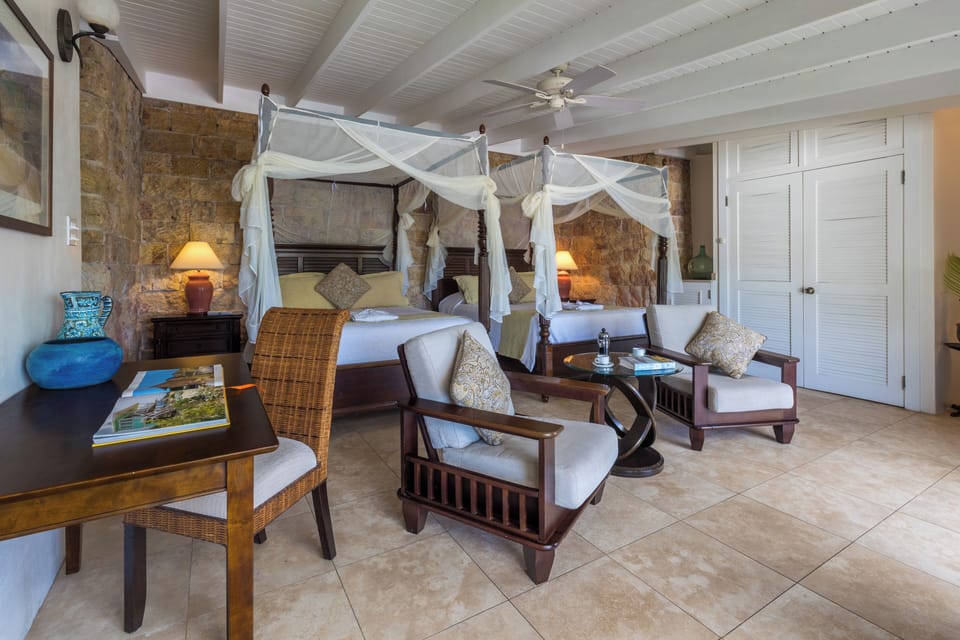 Deluxe Gunpowder Suite, Harbour View, Balcony | In-room safe, iron/ironing board, WiFi (free), individually decorated