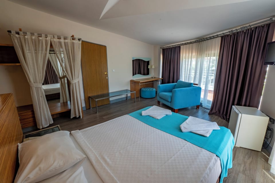 In-room safe, cribs (free), rollaway beds (surcharge), WiFi (surcharge)