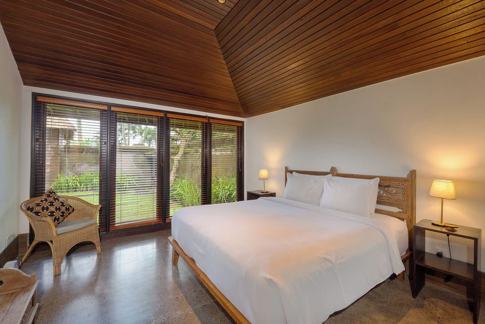 Villa, 4 Bedrooms, Private Pool, Garden View | Premium bedding, in-room safe, desk, iron/ironing board