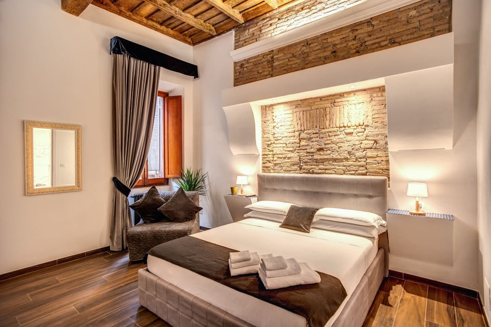 Junior Suite (Check-in at Via del Babuino 70) | Frette Italian sheets, premium bedding, down comforters, pillowtop beds