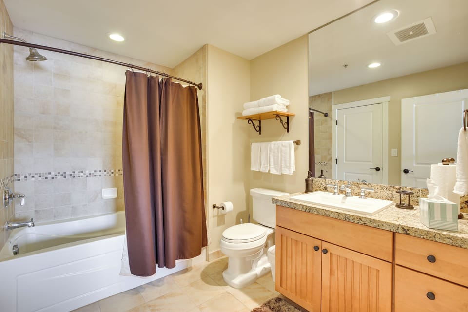 Steps to Ski Lifts: Base Camp One Resort Condo Apartment in Granby