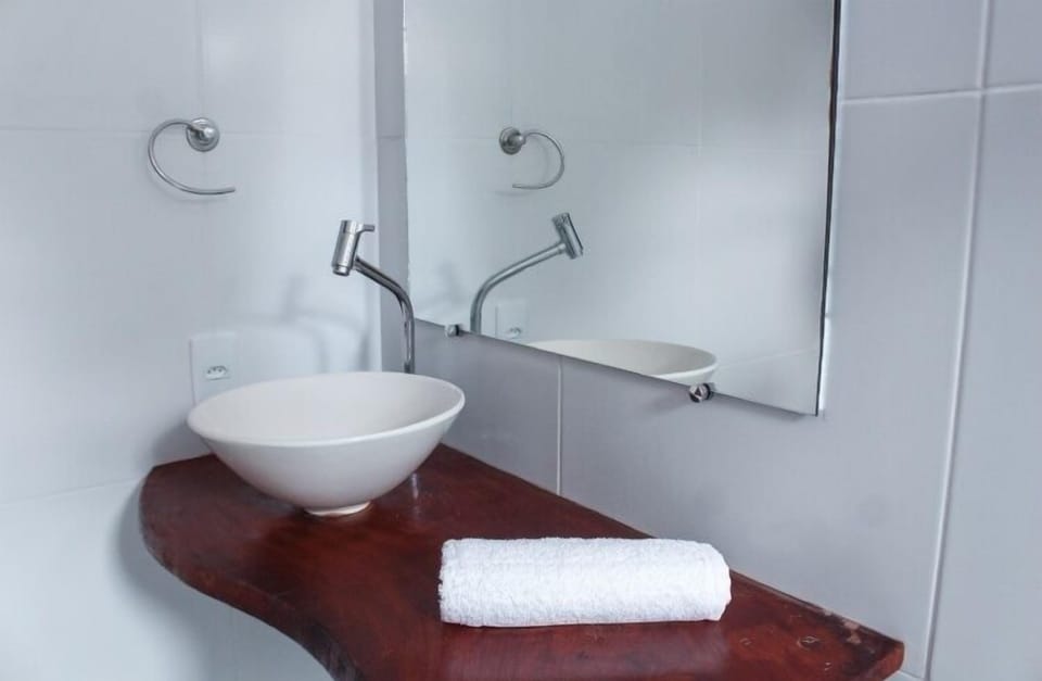 Shower, hair dryer (on request), towels, soap