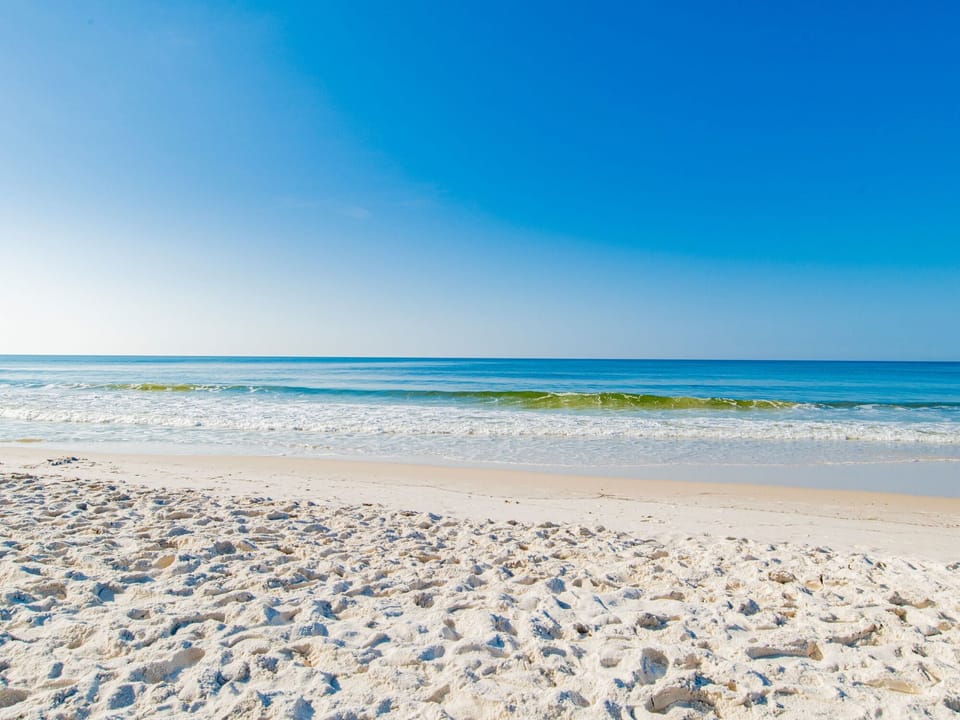 On the beach
