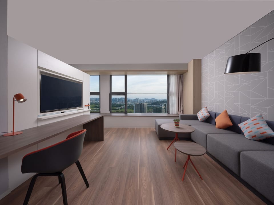 Room, 1 King Bed (Extra Floor Space) | Premium bedding, desk, laptop workspace, soundproofing