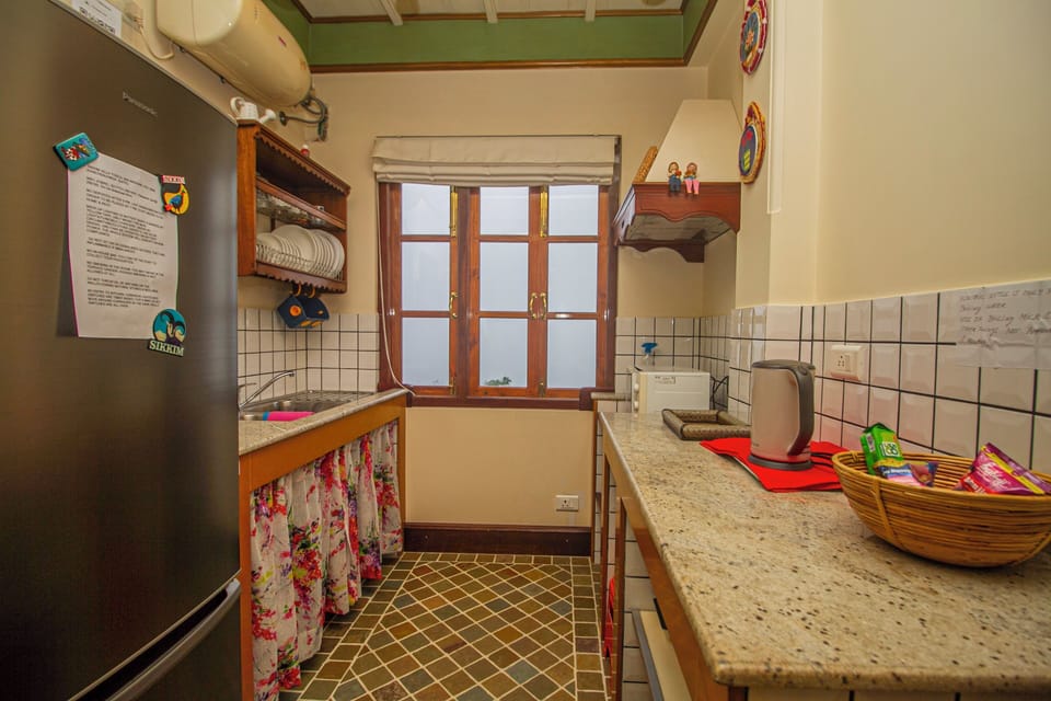 Two Bedroom Suite with Kangchenjunga View | Private kitchen | Coffee/tea maker, fridge, dishwasher, electric kettle