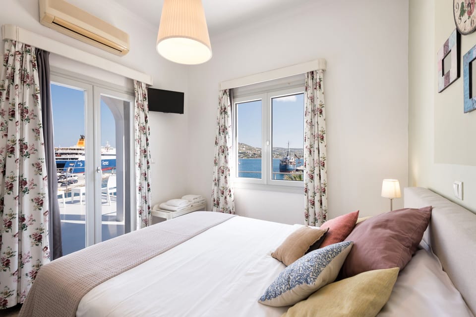 Standard Double or Twin Room, Sea View | View from room