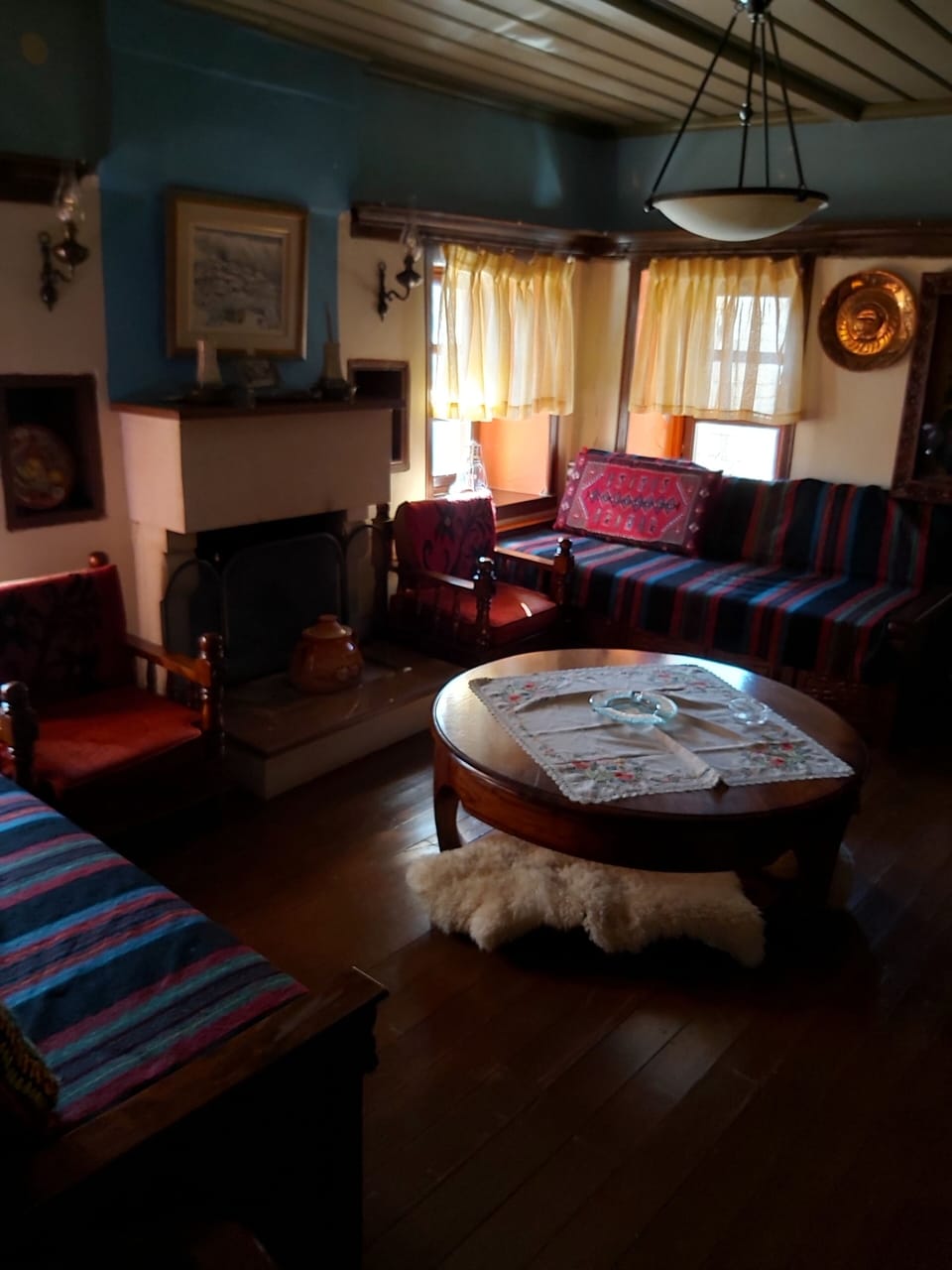 Lobby sitting area