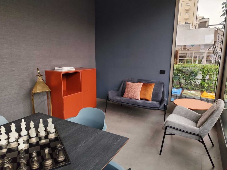 Lobby sitting area