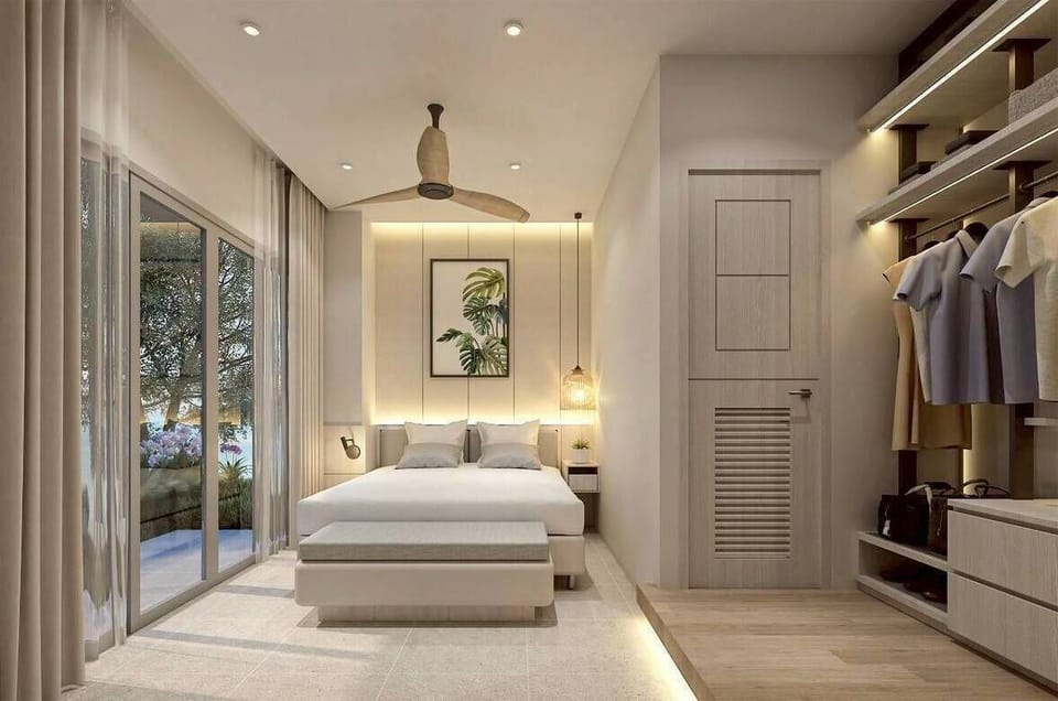 Deluxe Pool Access | Free minibar, in-room safe, individually decorated