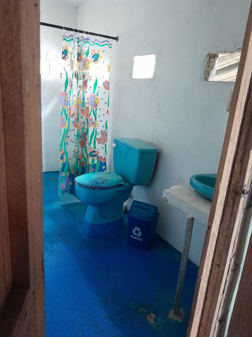 Traditional Double Room, 1 Double Bed, Ensuite, Partial Ocean View | Bathroom | Shower, towels, soap, toilet paper