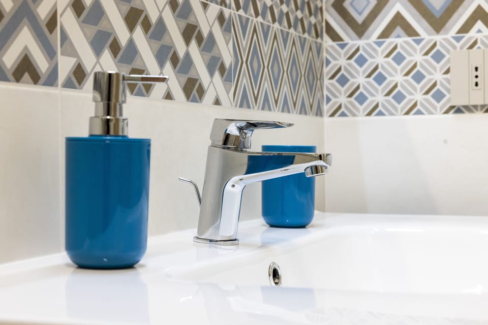 Shower, rainfall showerhead, hair dryer, bidet