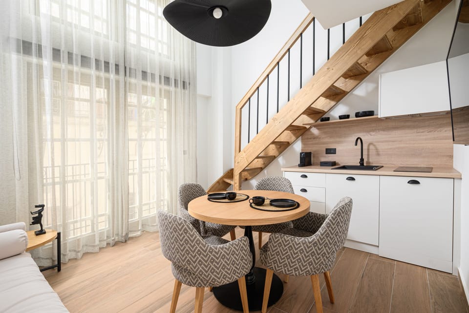 Superior Suite - Split Level | Private kitchenette | Mini-fridge, stovetop, espresso maker, coffee/tea maker