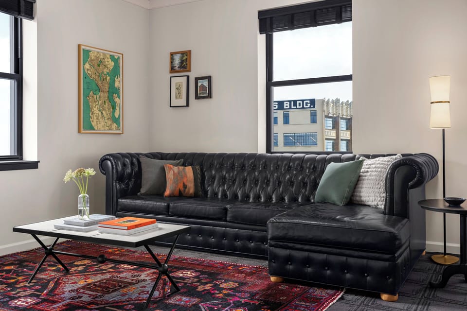 Suite (Belltown) | Frette Italian sheets, premium bedding, pillowtop beds, in-room safe