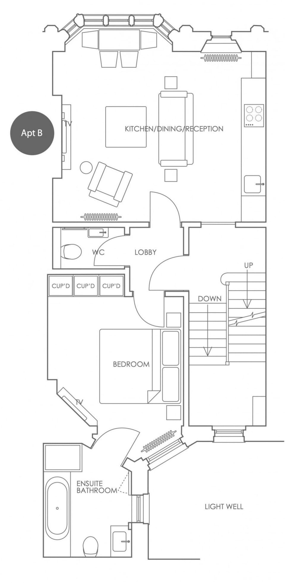 House | 1 bedroom