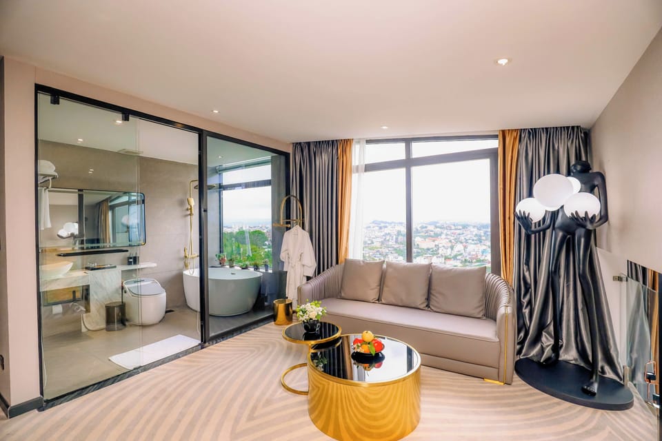 Duplex Suite | Living area | Smart TV
