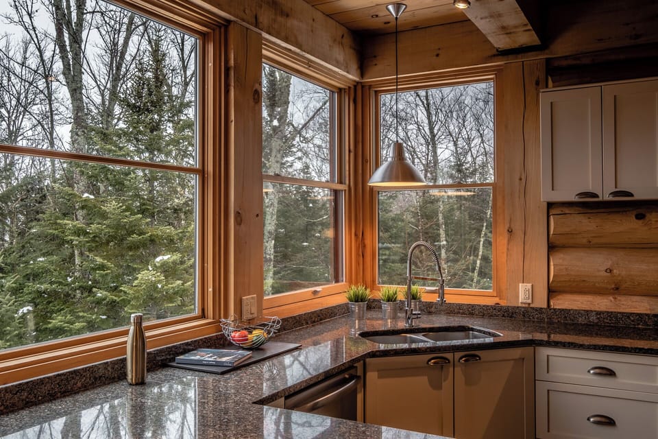 Chalet, 5 Bedrooms, Exterior Hot Tub | Living area | Flat-screen TV, DVD player