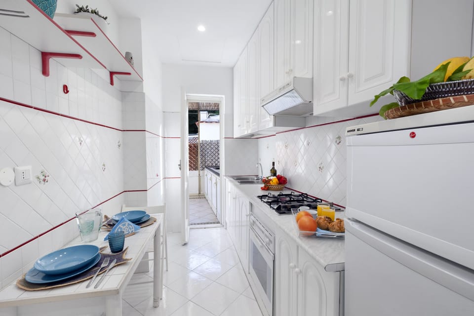Apartment, 2 Bedrooms, Terrace, Sea View | Private kitchen | Microwave, dishwasher, coffee/tea maker, electric kettle