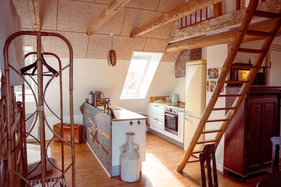 Deluxe Apartment, 3 Bedrooms, Kitchen | Private kitchen | Fridge, coffee/tea maker, electric kettle