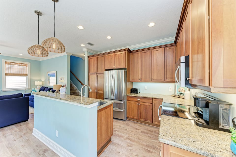 House, 3 Bedrooms | Private kitchen | Coffee/tea maker, fridge, oven, toaster