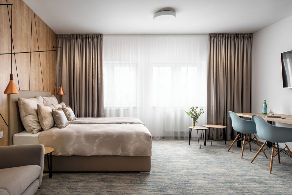 Superior Double Room | Premium bedding, in-room safe, desk, laptop workspace