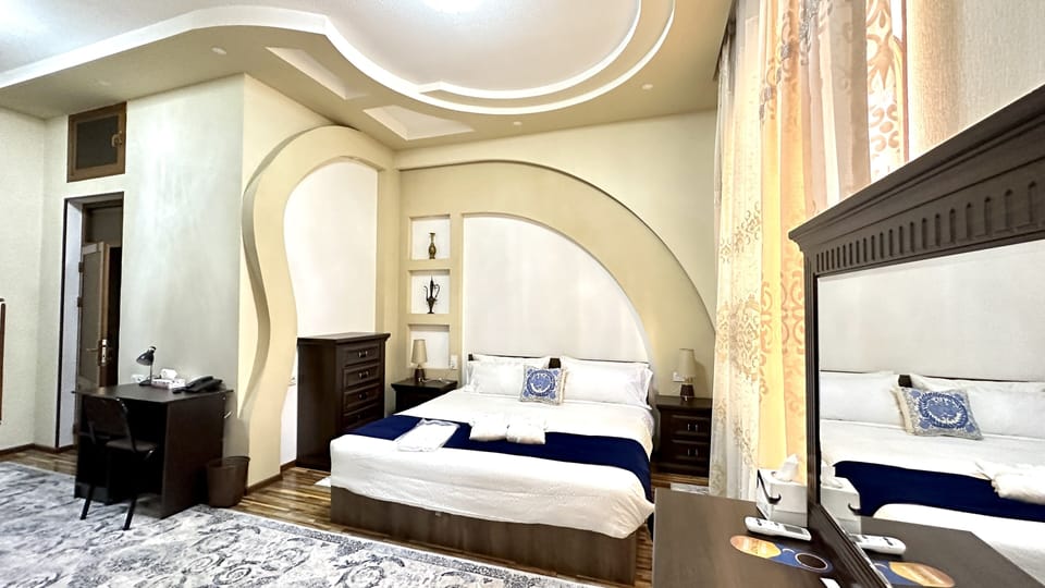 Comfort Double Room | Premium bedding, in-room safe, laptop workspace, soundproofing