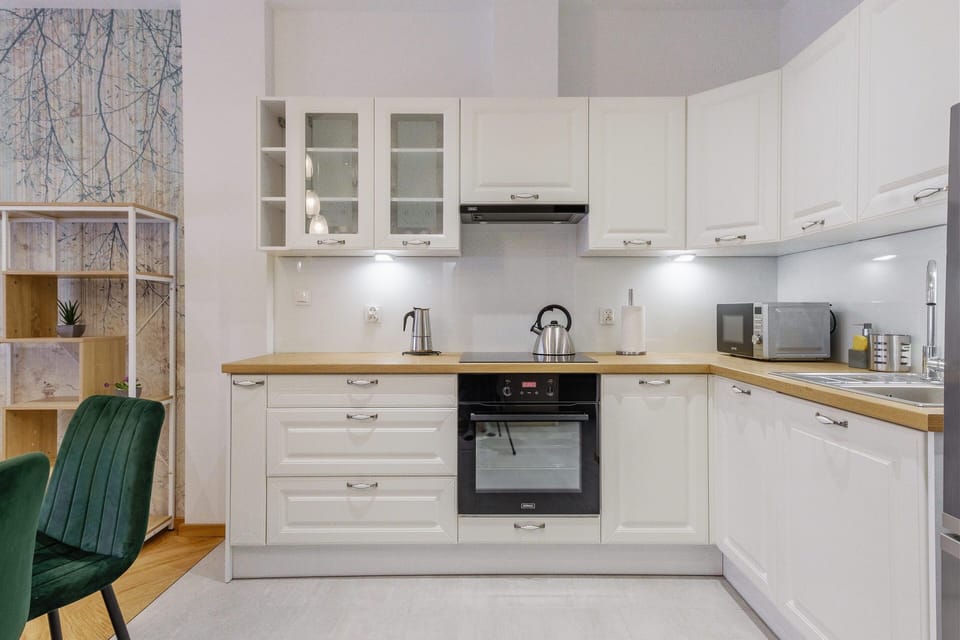 Apartment | Private kitchenette | Fridge, microwave, oven, dishwasher