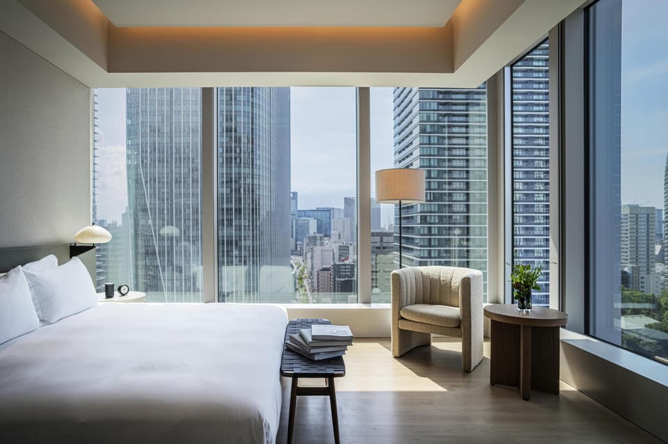 Panoramic Suite, 1 King Bed, Corner (Tower View) | Minibar (some free items), in-room safe, desk, laptop workspace