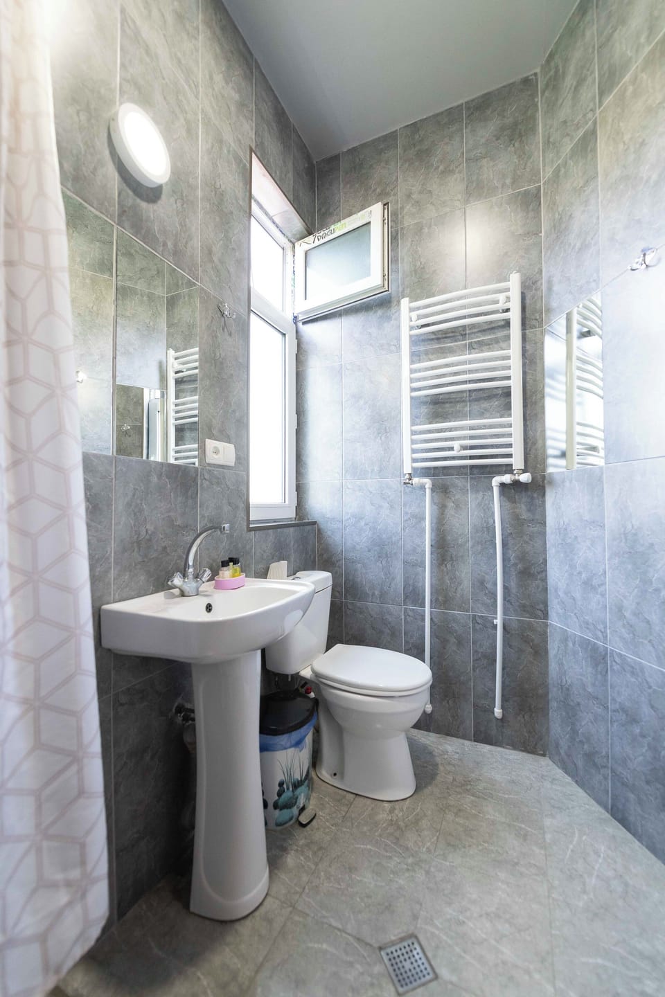 Standard Quadruple Room, Shared Bathroom | Bathroom | Shower, designer toiletries, towels, soap