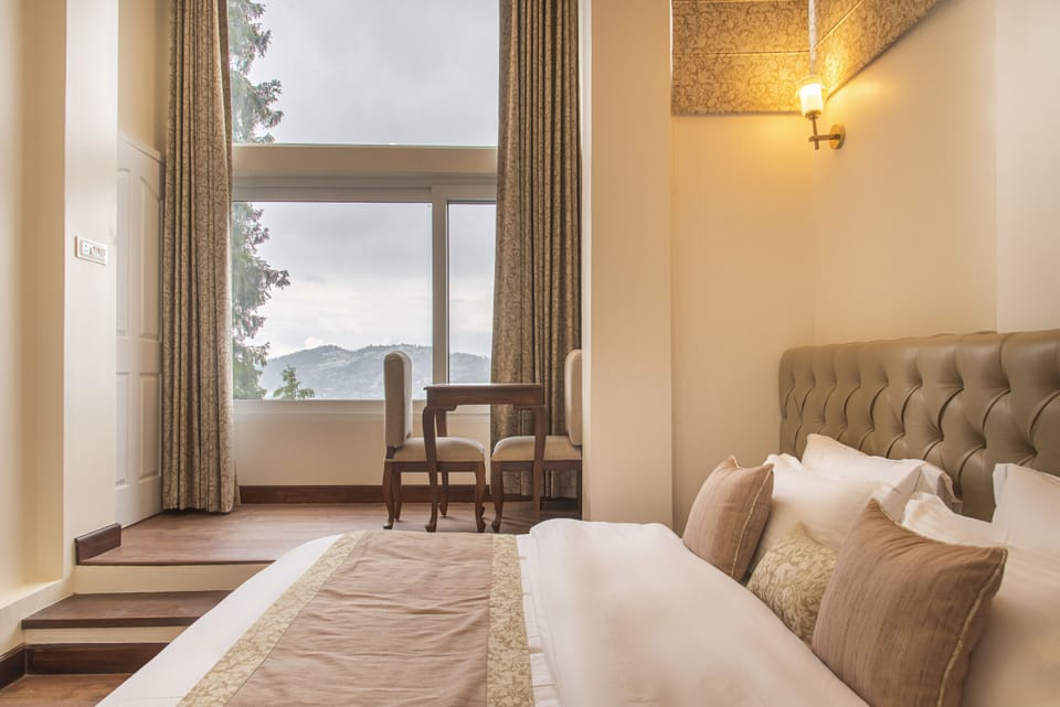 Deluxe Quadruple Room, Mountain View, Mezzanine | View from room