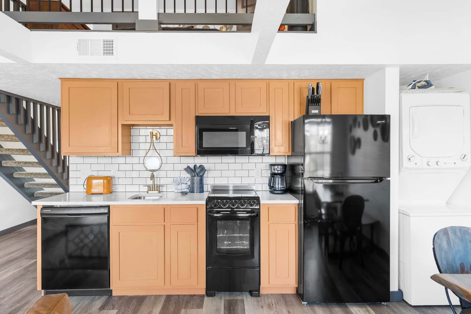 Condo, Multiple Beds, Balcony (Escape to the Pond View Oasis) | Private kitchen | Coffee/tea maker