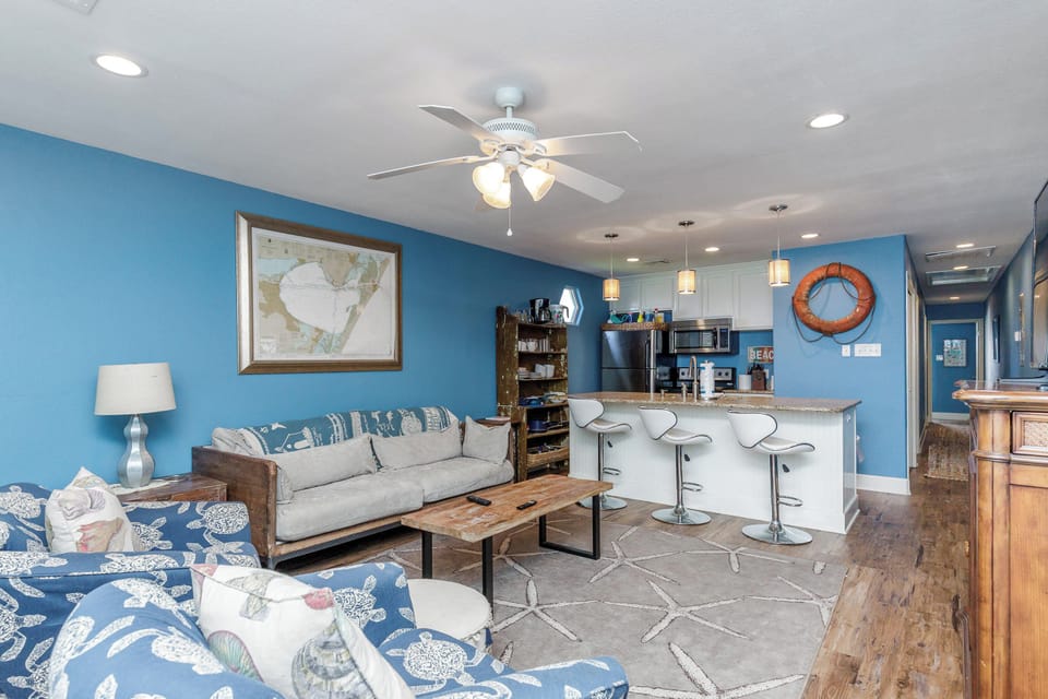 House, Multiple Beds, Patio, Pool View (The Oasis) | Living area | 42-inch flat-screen TV with digital channels, TV