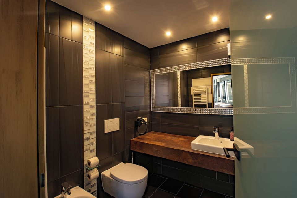 Deluxe Studio Suite | Bathroom | Hair dryer