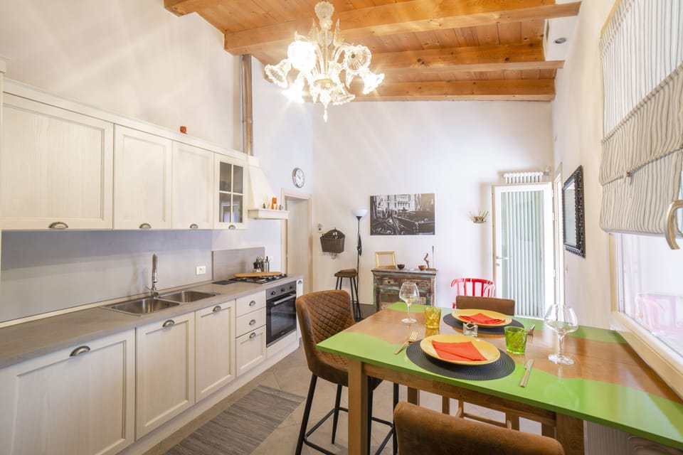 Apartment | Private kitchen | Full-size fridge, oven, stovetop, espresso maker