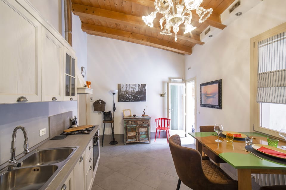 Apartment | Private kitchen | Full-size fridge, oven, stovetop, espresso maker