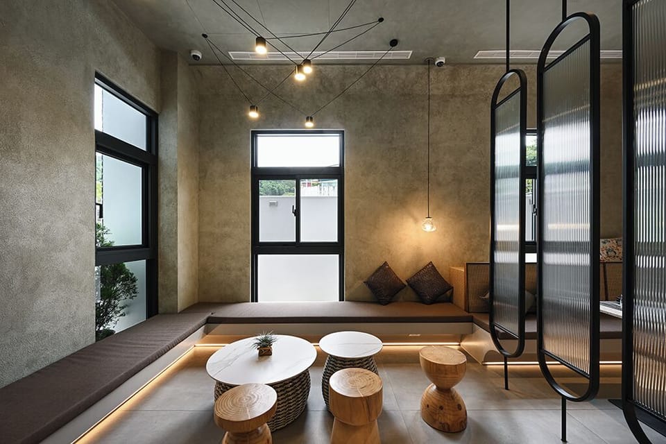 Lobby sitting area