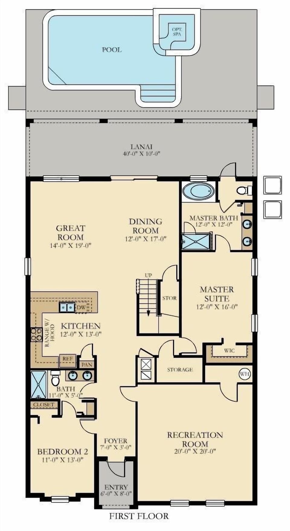 House, Multiple Bedrooms | Floor plan