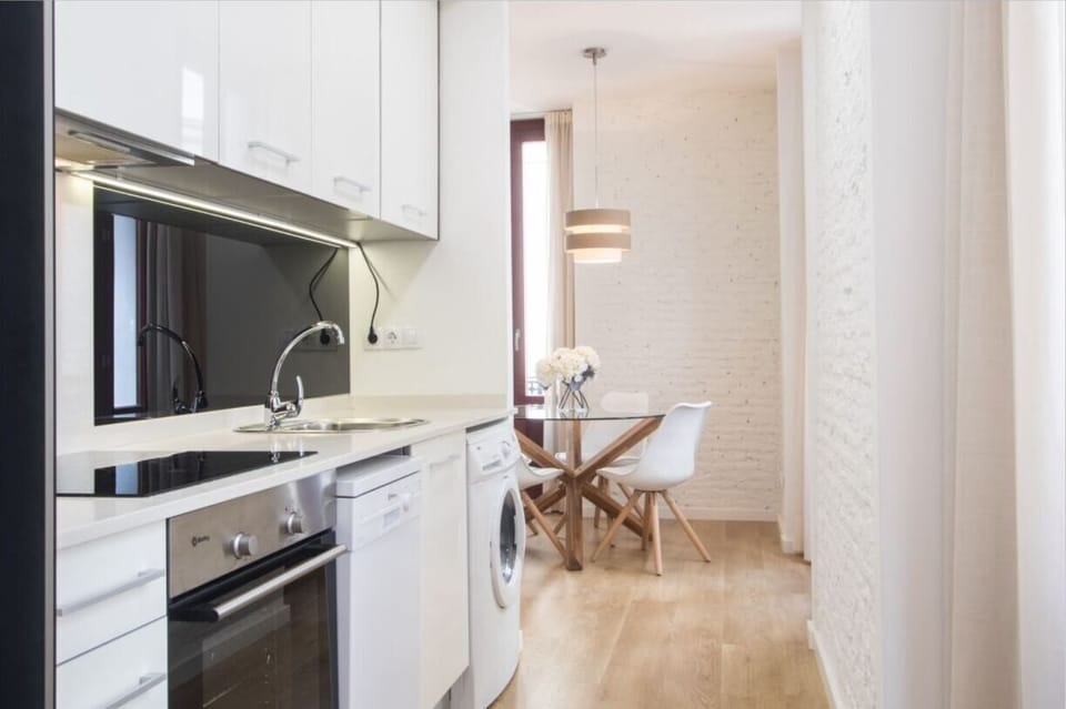 Classic Apartment, 1 Bedroom (R-11) | Private kitchen | Espresso maker, electric kettle