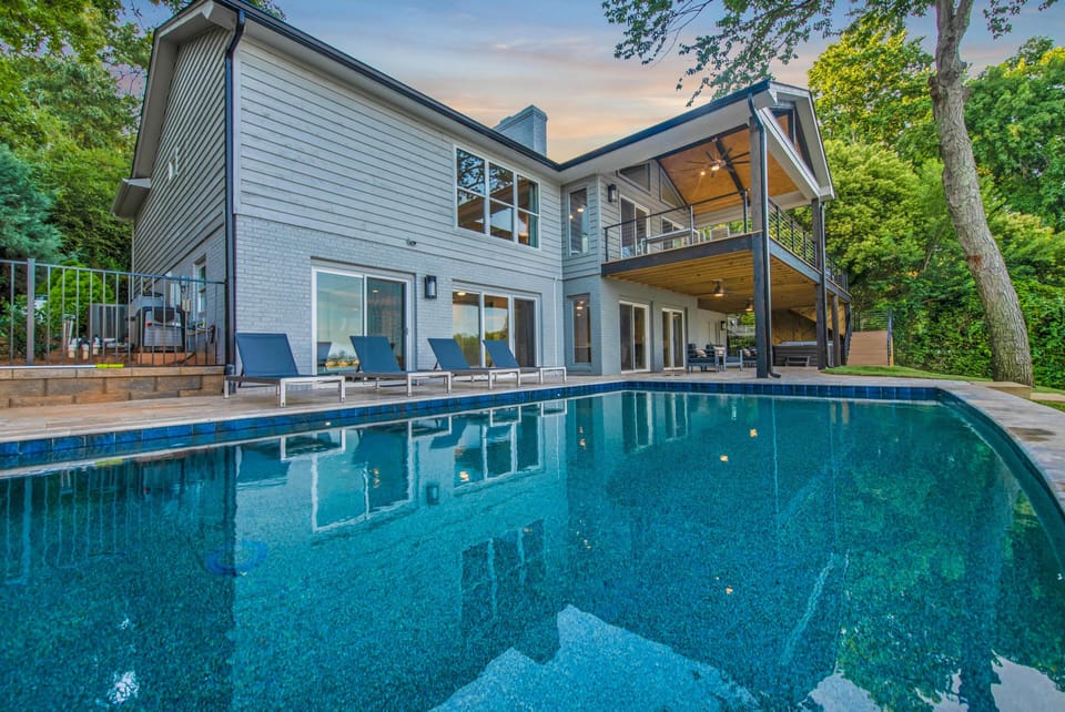 House, Multiple Beds (Lakeshore Adrift) | Pool | A heated pool