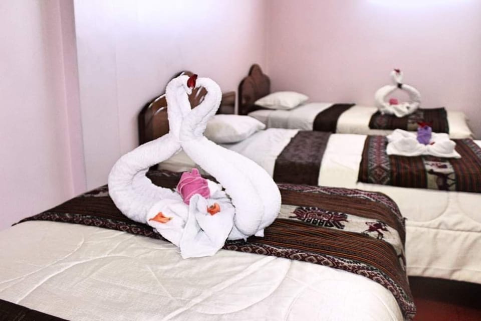 Free WiFi, bed sheets
